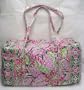 Vera Bradley Large Duffel Bag in Pinwheel Pink