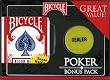 Bicycle Poker Bonus Pack Playing Cards and Chips