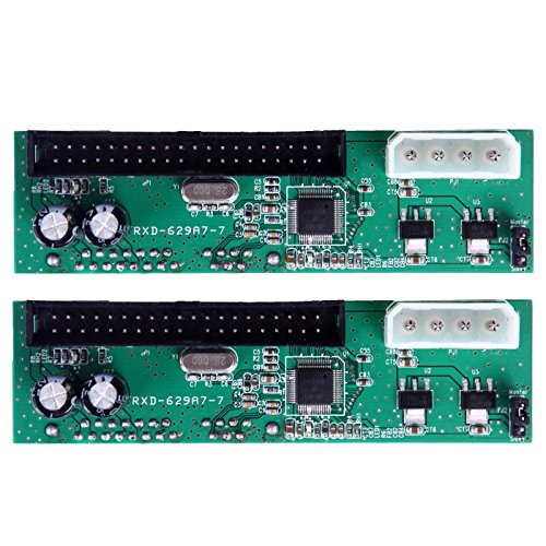 HDE 2 Pack IDE/EIDE/PATA Computer to SATA Hard Drive Interface Adapter PC Mac HDE 2 Pack IDE/EIDE/PATA Computer to SATA Hard Drive Interface Adapter PC Mac