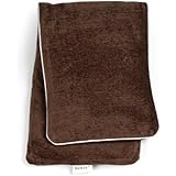 Bucky Soothing, Comfortable Hot/Cold Therapy Buckwheat Seed Filled Body Wrap - Mocha