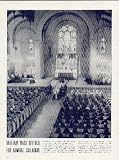 Military Mass Offered For Admiral Callaghan - In San Francisco's St. Mary's Cathedral a Solemn Pontifical Mass of Requiem with military attendants was offered for the late Rear Admiral David J. Callaghan. Admiral Callaghan, 52, was killed last month while leading a victorious Navy task force against a superior concentration of Japanese ships near Guadalcanal. The former Presidential Naval Aide was on the bridge of his flagship, the heavy cruiser SAN FRANCISCO, when it was hit by a shell. Callaghan, a devout Catholic, was known as 