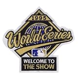 2 Patch Pack - 1995 World Series Official MLB Baseball Logo Patches - Atlanta Braves over Cleveland