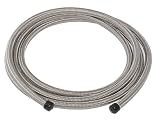 Mr. Gasket S106 Stainless Steel Braided Hose  10 Feet-Uses 6AN Fitting