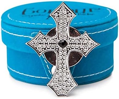 Bonjour Silver Magnetic Key Finder Celtic Cross