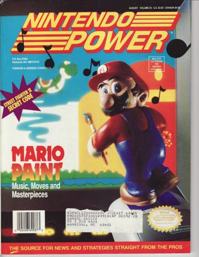 Official Nintendo  Mario Paint (Nintendo Power Mario Paint, Volume 39)