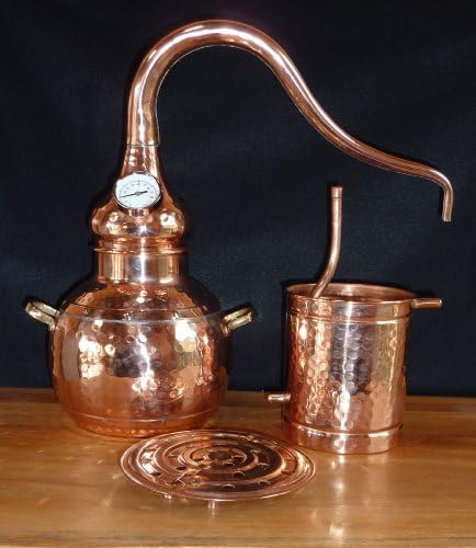 Home Garden Sized Copper Alembic Still (3 liter)
