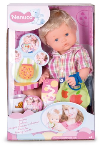 Imagen 2 de Famosa Nenuco Niño Goloso - Muñeco con pelo rubio y accesorios para merienda