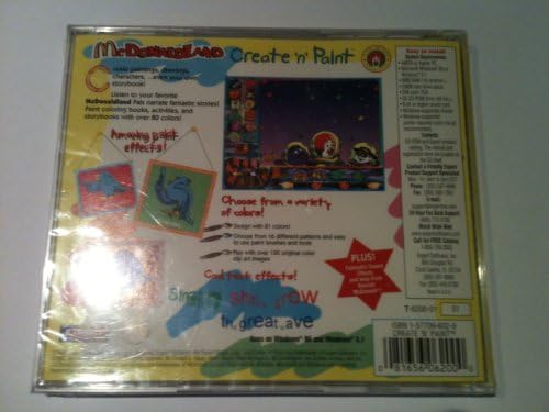 McDonaldLand Create 'n' Paint