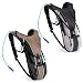 Outdoor Living : Picnic Time Hydration Pack Insulated Water Backpack (Black/Silver)