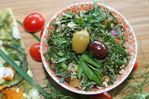 Herb Scissors - Best Value by Jubilant Chef - High Quality Five Blade Stainless Steel Culinary Shears with Cover and Cleaning Comb - Easy Clean Time Saver Tool - 5 Very Strong, Sharp Blades to Precision Snip Your Favourite Kitchen Herbs and Vegies