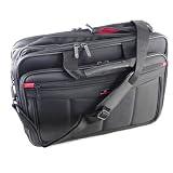 Sac Ordinateur multifonctions "Monte-Carlo" noir rouge 17"