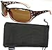 Vox Women's Polarized Sunglasses Designer Sport Fashion Rhinestones Free Pouch