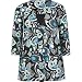 FULL TILT Girls Smocked Waist Baby Doll - Blue/Black