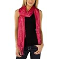 Hollywood Intuition Lurex Woven Scarf - Pink
