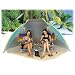 Portable Sun Shelter beach Tent Cabana SPF 50 w/ carry bag Colors vary