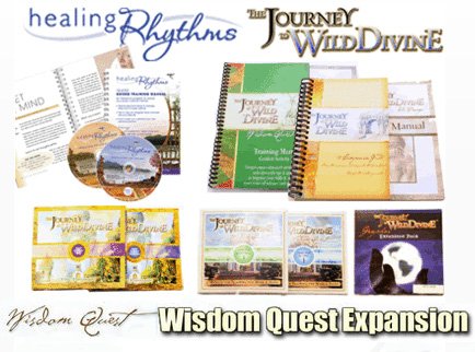 Wild Divine 4 program bundle: Healing Rhythms, Passage, Wisdom Quest, Grapher Expansion