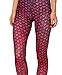 Ensasa Women's Spring Floral Printed Slim Pants Workout Tights Leggings