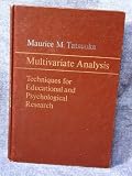Multivariate analysis : techniques for educational and psychological research