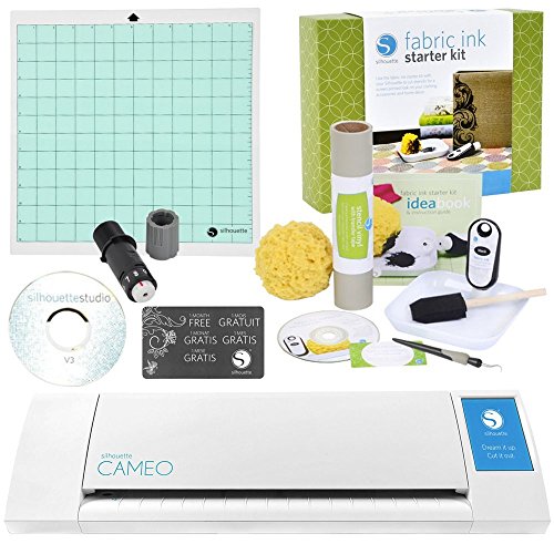 Silhouette Digital Craft Cutter with Fabric Ink Starter Kit