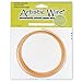 Beadalon Artistic Wire 14-Gauge Bare Copper Coil Wire, 10-Feet