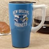 NBA New Orleans Hornets 16oz. Ceramic Travel Tumbler w/Lid