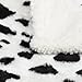 Northpoint Wild Side Faux Fur Sherpa Throw, Dalmation