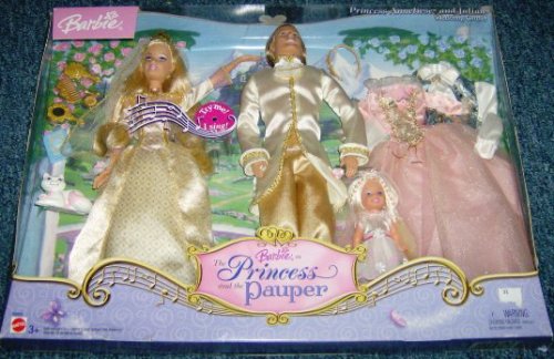 Barbies Princess and the Pauper Princess Anneliese and Julian Wedding Giftset