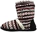 MUK LUKS Women's Scrunch Boot-B Side Fairisle