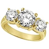 Three Stone Diamond Engagement Ring in 14k Yellow Gold (0.70 ctw) Reviews 51yUQkRr 5L. SL160 Three Stone Diamond Engagement Ring in 14k Yellow Gold (0.70 ctw) Reviews