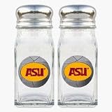 Review Bergamot  / Arizona State Sun Devils Basketball Shaped Logo Salt and Pepper Shaker Set