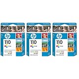 HP 110 Tri-Color Inkjet Print Cartridge 3 PACK FREE DELIVERY