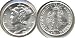1944 Mercury Dime in VG - 90% Silver