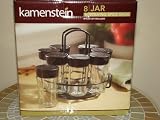 Kamenstein Revolving Spice Rack with 8 Jars