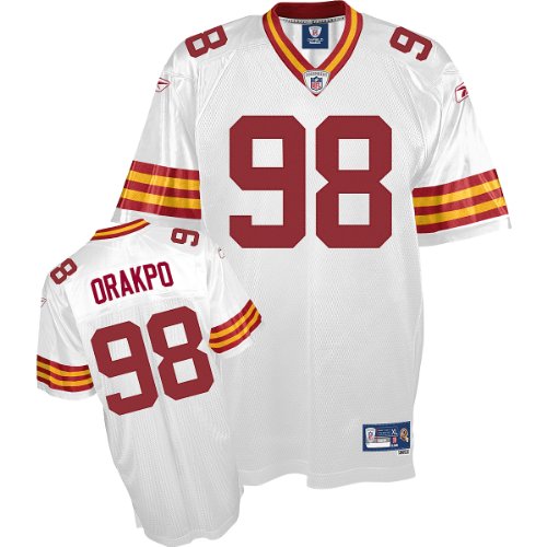 Reebok Washington Redskins Brian Orakpo Premier Alternate Jersey Large