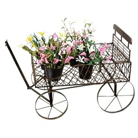Red Carpet Studios Ltd. European Gardens Planter Replicas Wagon - 36 Long from Garden Wagons