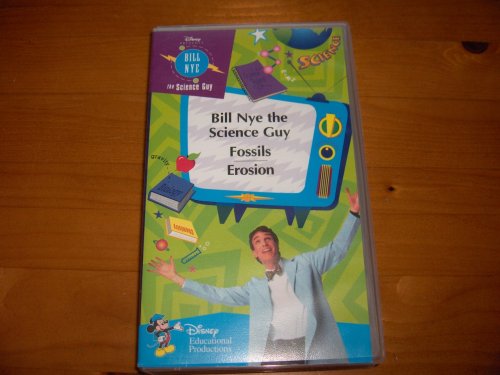 Bill Nye the Science Guy Fossils/Erosion (VHS)