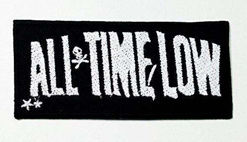 ALL TIME LOW Heavy Meatal Rock Punk Music Band Logo Patch Sew Iron on Embroidered Appliques Badge Sign Costume Gift by PRINYA SHOP