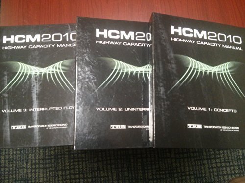 Highway Capacity Manual 2010 by TRB Publications (2010-01-01)