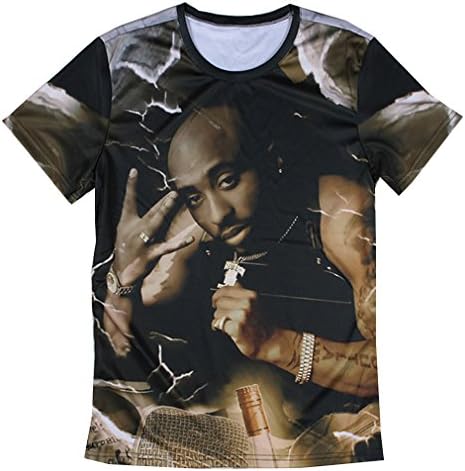 Unisex Thuglife 2Pac Tupac Shakur Shirt Clothing for Men Women M