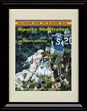 Framed Jim O'Brien Sports Illustrated Autograph Print - Super Bowl V