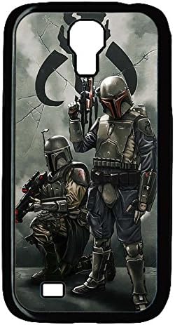 S4 Case, Galaxy S4 Case, Personalize Samsung Galaxy S4 Hard Plastic Black Protective Case Shock-Absorption Bumper Case for New Galaxy S4 - Star Wars Mandalorians