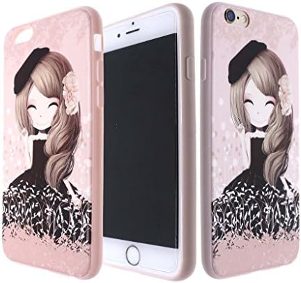 Iphone 6 case,By Phonallo 3D three-dimensional relief painting soft shell.