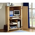 448: - made in BRD - Aktenschrank / Computerschrank buche rot