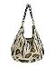 Whiting and Davis Leopard Gattopardo Hobo Purse