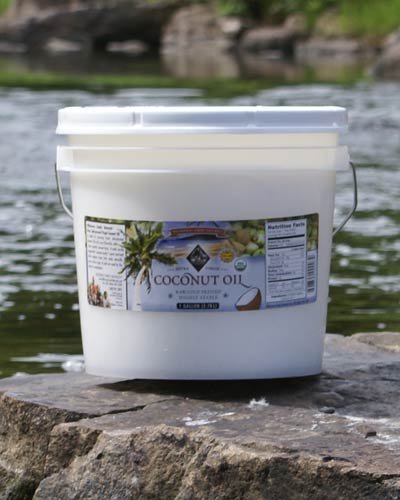 Coconut Oil, Extra Virgin Cold Pressed, Certified Organic, 1 gallon