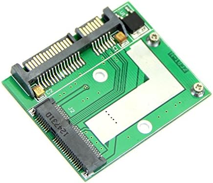 YSTD PCI-E Half Height mini mSATA SSD to 7mm 2.5" SATA 22pin Hard Disk Drive PCBA