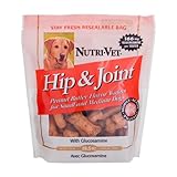Nutri-Vet Hip and Joint Large Peanut Butter Wafer with Glucosamine