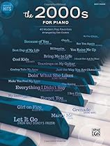 Greatest Hits -- The 2000s for Piano: 40 Modern Pop Favorites Greatest Hits -- The 2000s for Piano: 40 Modern Pop Favorites