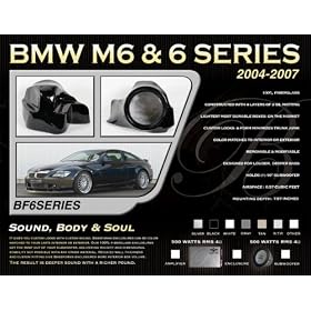 BassForms BF 6 SERIES 2004 and Up BMW 6 Series 10-Inch Sealed Right Side Enclosure