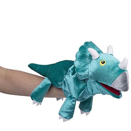 Triceratops Dinosaur Hand Puppet